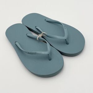 Feelgoodz Slimz Core Flip Flops in Lagoon Blue NWT - US Women’s Size 10